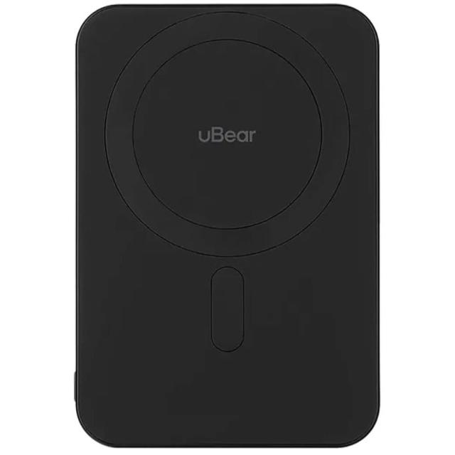 Внешний аккумулятор Ubear Slide Magnetic 5000mAh, MagSafe (PB18BL5000-PDM), Черный