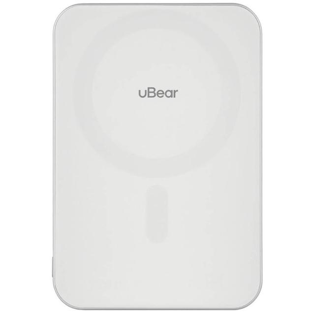 Внешний аккумулятор Ubear Slide Magnetic 5000mAh, MagSafe (PB19WH5000-PDM), Белый