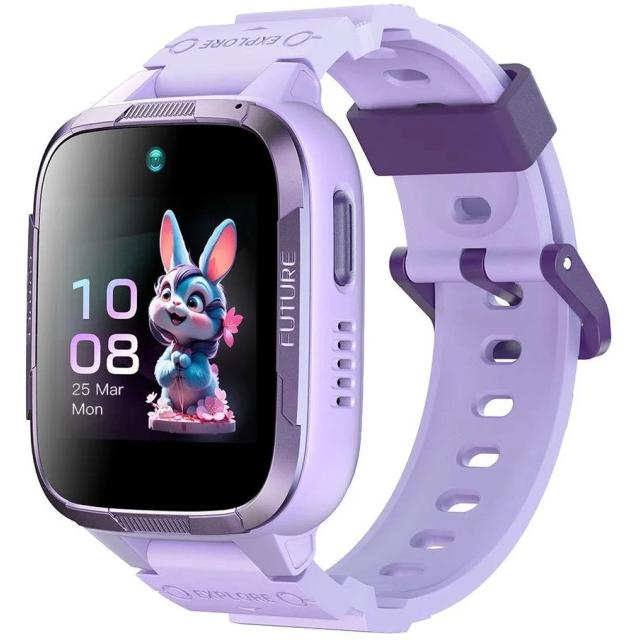 Детские умные часы HONOR CHOICE Kids Watch Plus 4G (TAR-WB01) RU, Фиолетовый