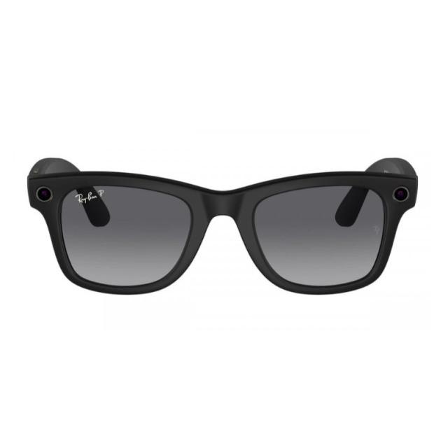Умные очки Ray-Ban Wayfarer (RW4008, 601ST353), Matte Black/Polar Gradient Graphite