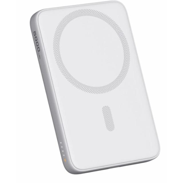 Внешний аккумулятор Aukey 5000мАч, 20Вт, MagSafe (PB-MS03), Белый