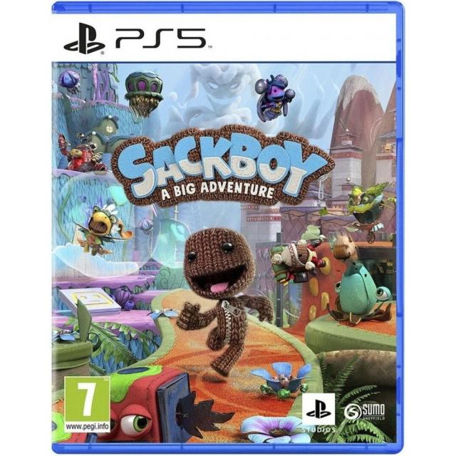 Игра на диске Sackboy: A Big Adventure (Большое приключение) для Sony PS5, русская версия