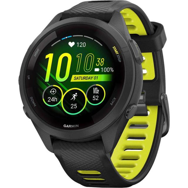Смарт-часы GARMIN Forerunner 265S Music (010-02810-53), Черный