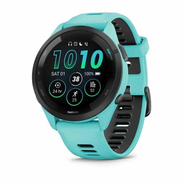 Смарт-часы GARMIN Forerunner 265 Music 46mm (010-02810-52), Aqua
