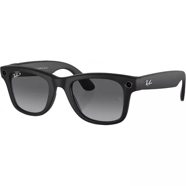 Умные очки Ray-Ban Wayfarer (RW4006, 601ST350), Matte Black/Polar Gradient Graphite