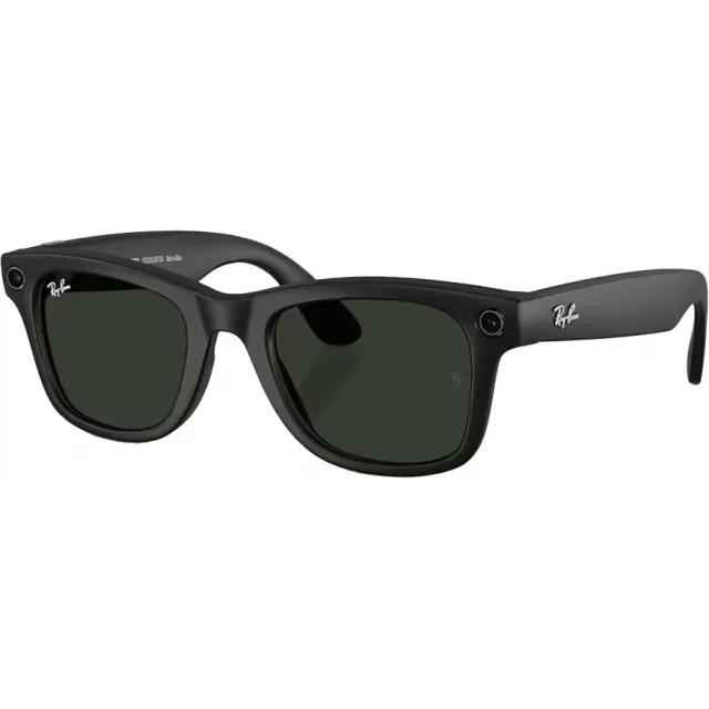 Умные очки Ray-Ban Wayfarer (RW4006, 601S1M50), Matte Black/Transitions Graphite Green