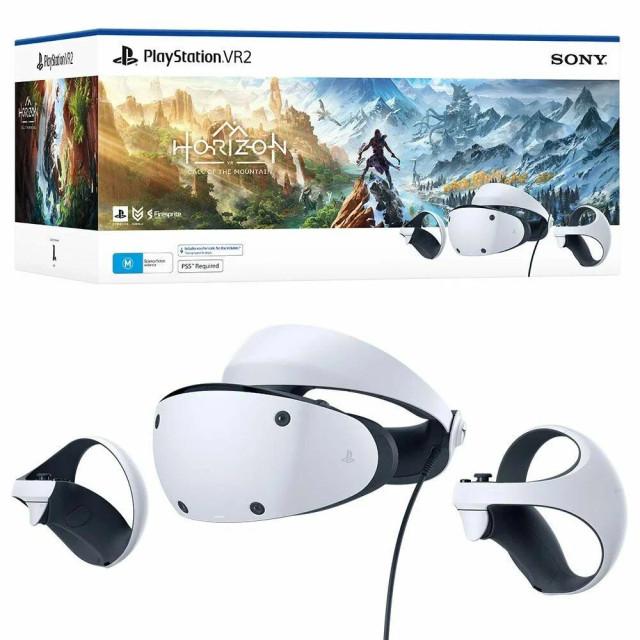 Очки виртуальной реальности Sony PlayStation VR2, 120 Гц + игра Horizon: Call of the Mountain JP, Белый