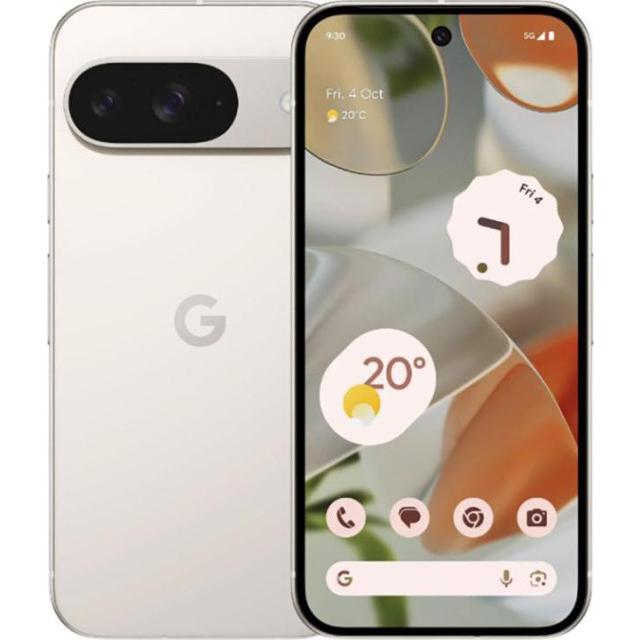 Смартфон Google Pixel 9a 8/128Gb (6.3" POLED, NFC, 5100мАч) AU, Porcelain (бежевый)