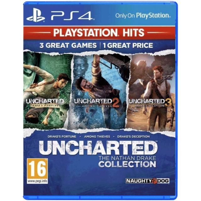 Игра на диске Uncharted: The Nathan Drake Collection (PlayStation Hits) для PS4, русские субтитры