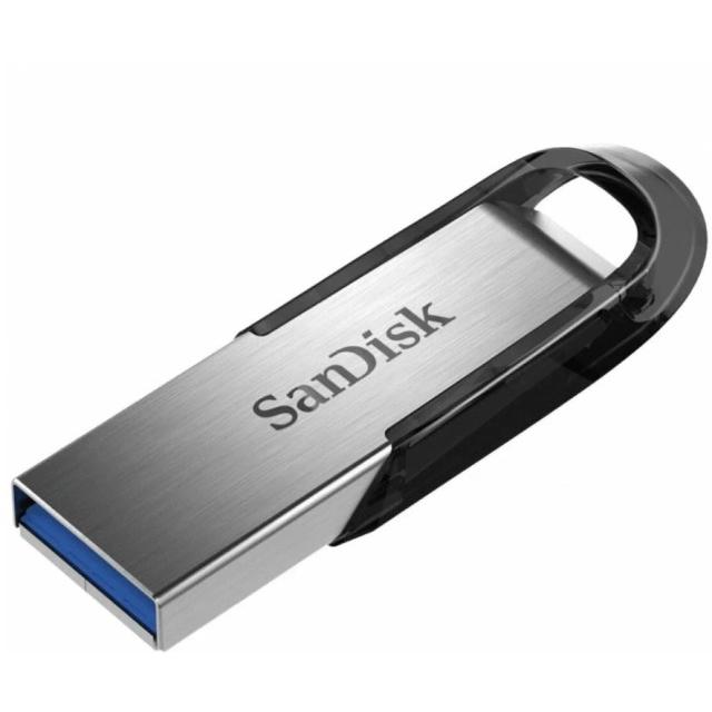 Флешка SanDisk Ultra Flair USB 3.0 128Gb (SDCZ73-128G-G46), Silver/black