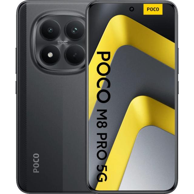 Смартфон Xiaomi POCO M8 Pro 12/512Gb 5G Global, Черный