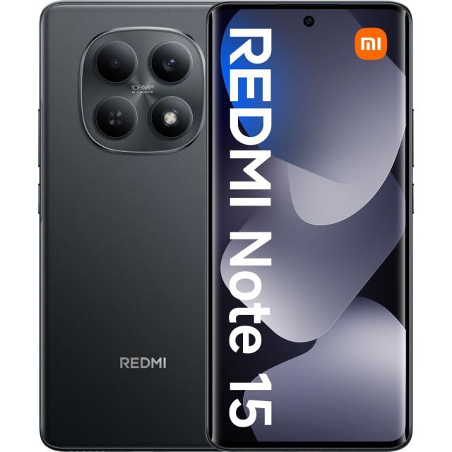 Смартфон Xiaomi Redmi Note 15 8/128Gb RU, Черный