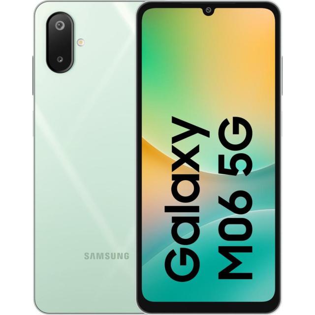 Samsung Galaxy M06 6/128Gb 5G SM-M066B/DS, Зеленый
