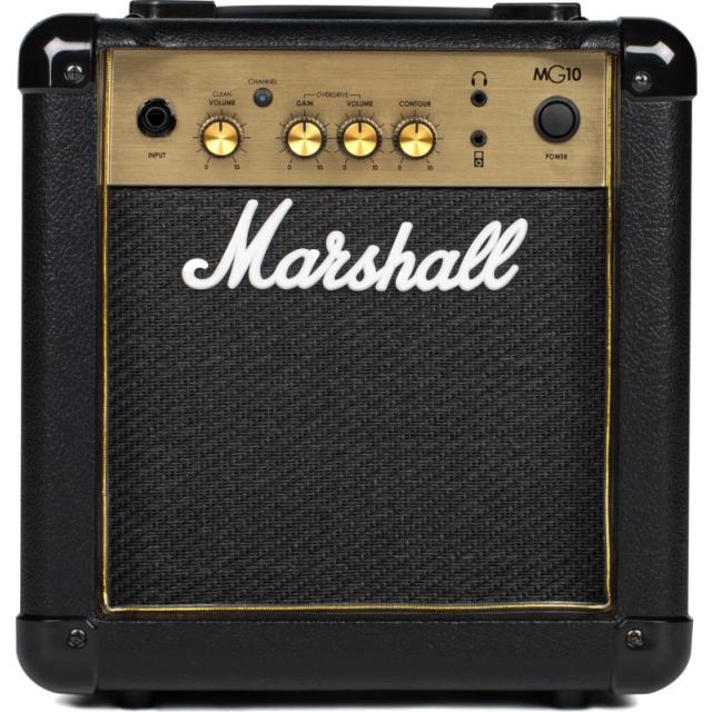 Гитарный комбоусилитель MARSHALL MG10G 10Вт, транзисторный, черный