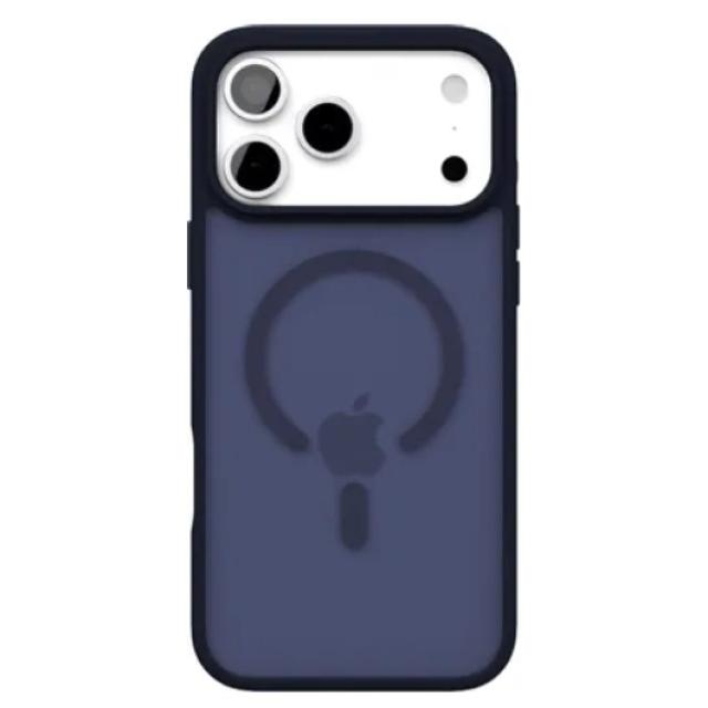 Чехол (клип-кейс) VLP Bloom Case, для Apple iPhone 17 Pro Max, темно-синий