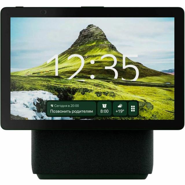 Яндекс Станция Дуо Макс с Zigbee YNDX-00055, зеленый