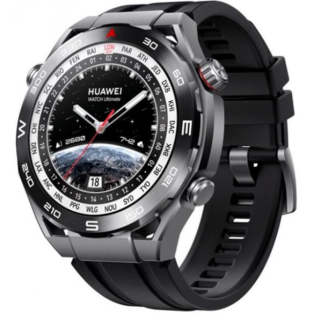 Умные часы HUAWEI Watch Ultimate 49mm, черный